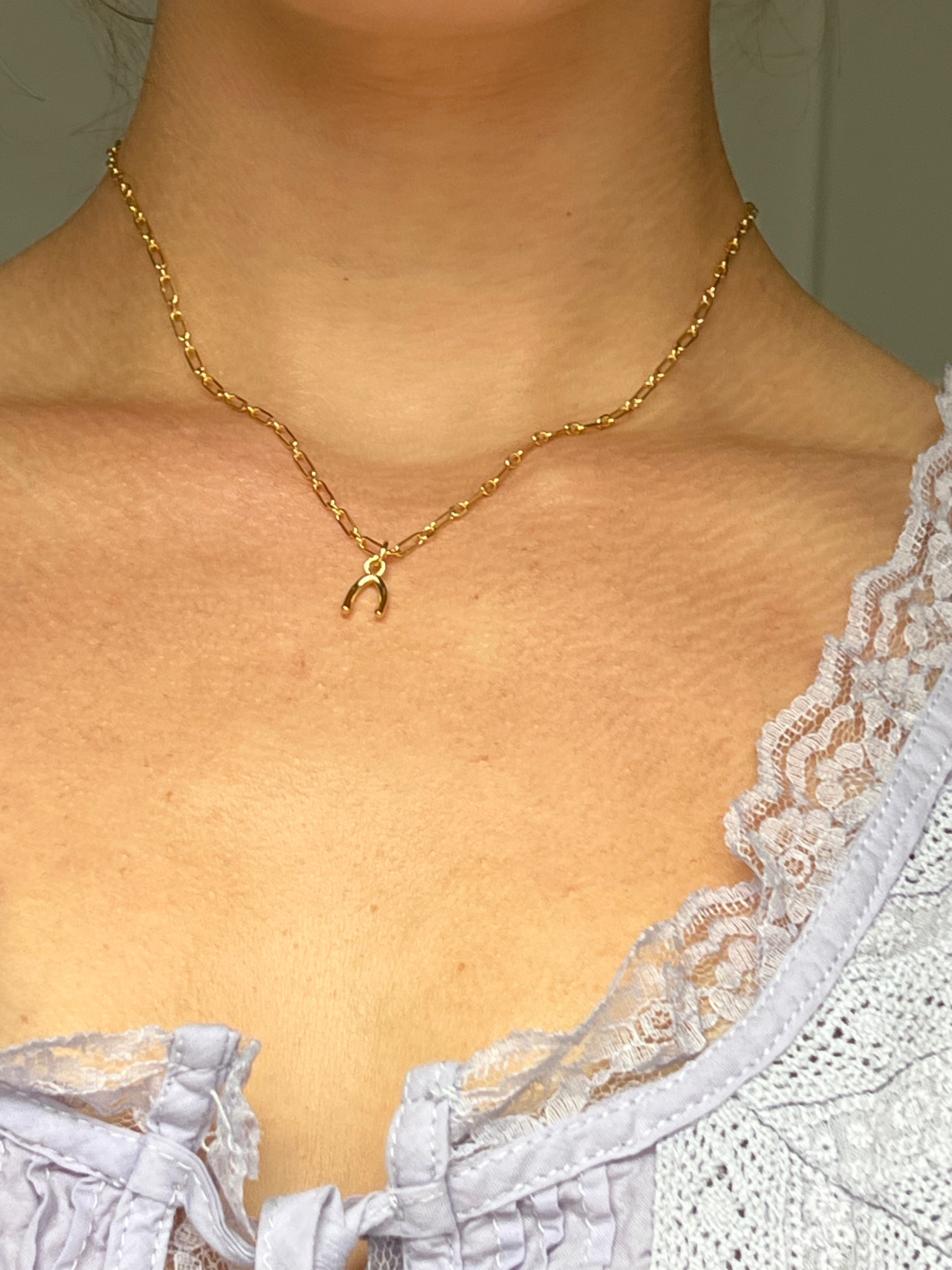WISHBONE NECKLACE CBK