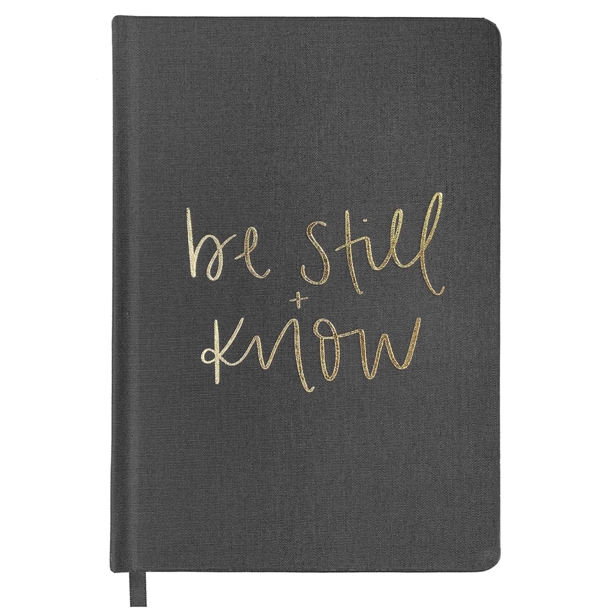 BE STILL AND KNOW FABRIC JOURNAL