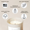 FAVORITE SWEATER SOY CANDLE - TAN MATTE JAR - 15 OZ