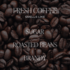 FRESH COFFEE SOY CANDLE - WHITE JAR - 11 OZ