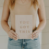 YOU GOT THIS FABRIC JOURNAL