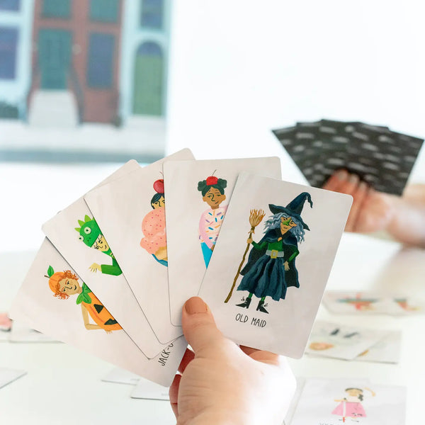 TRICK-OR-TREATERS OLD MAID CARD GAME
