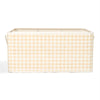 YELLOW CHECK UTENSIL CADDY