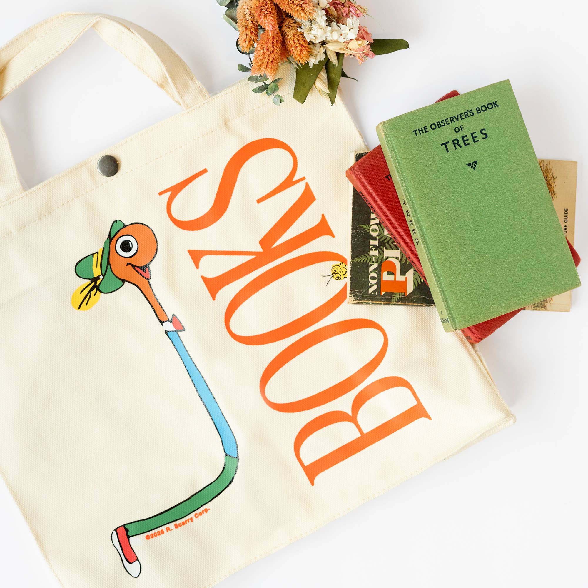 3P4 X RICHARD SCARRY® - LOWLY BOOKS MARKET TOTE