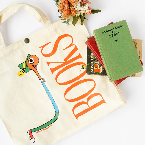 3P4 X RICHARD SCARRY® - LOWLY BOOKS MARKET TOTE