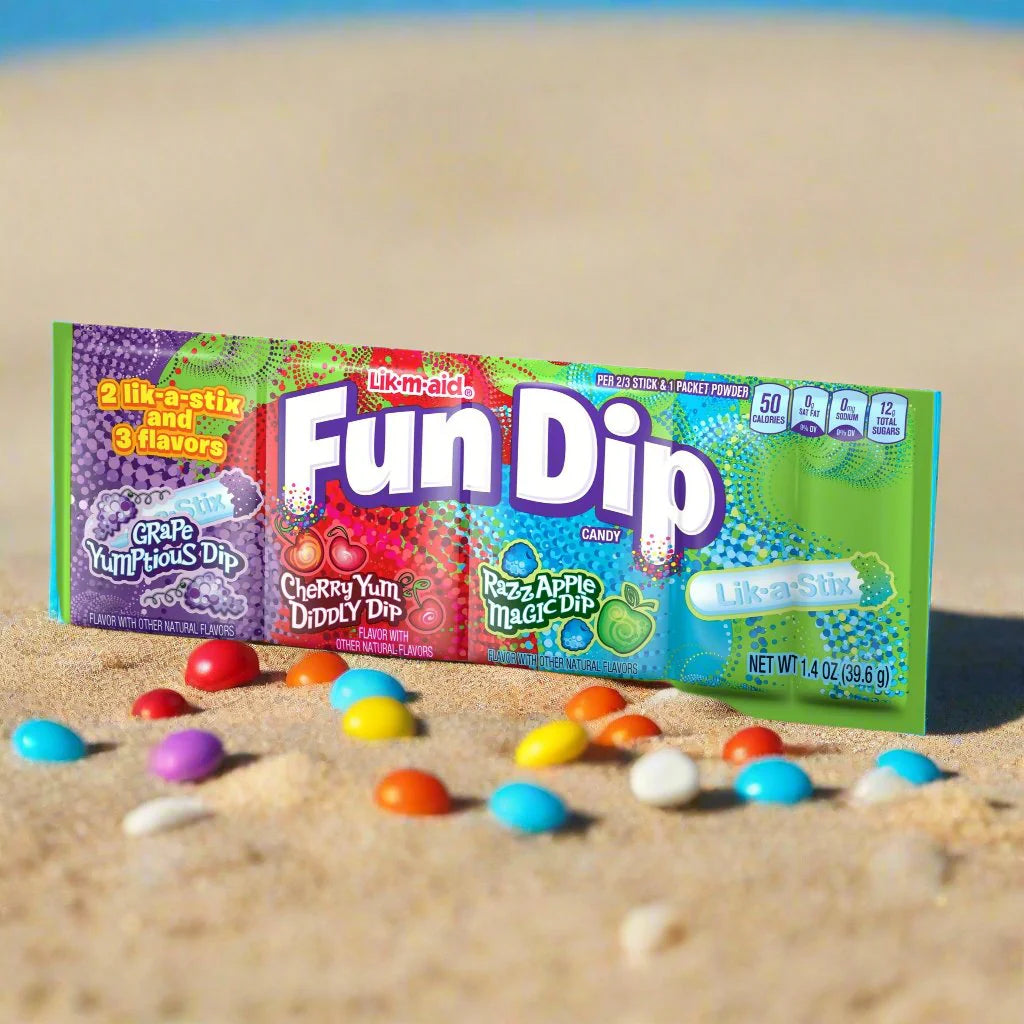 FUN DIP CANDY THREE FLAVOR PACK