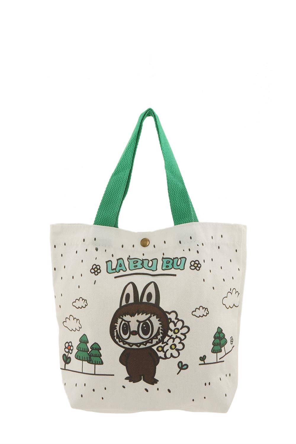 LABUBU CANVAS MINI TOTE BAG