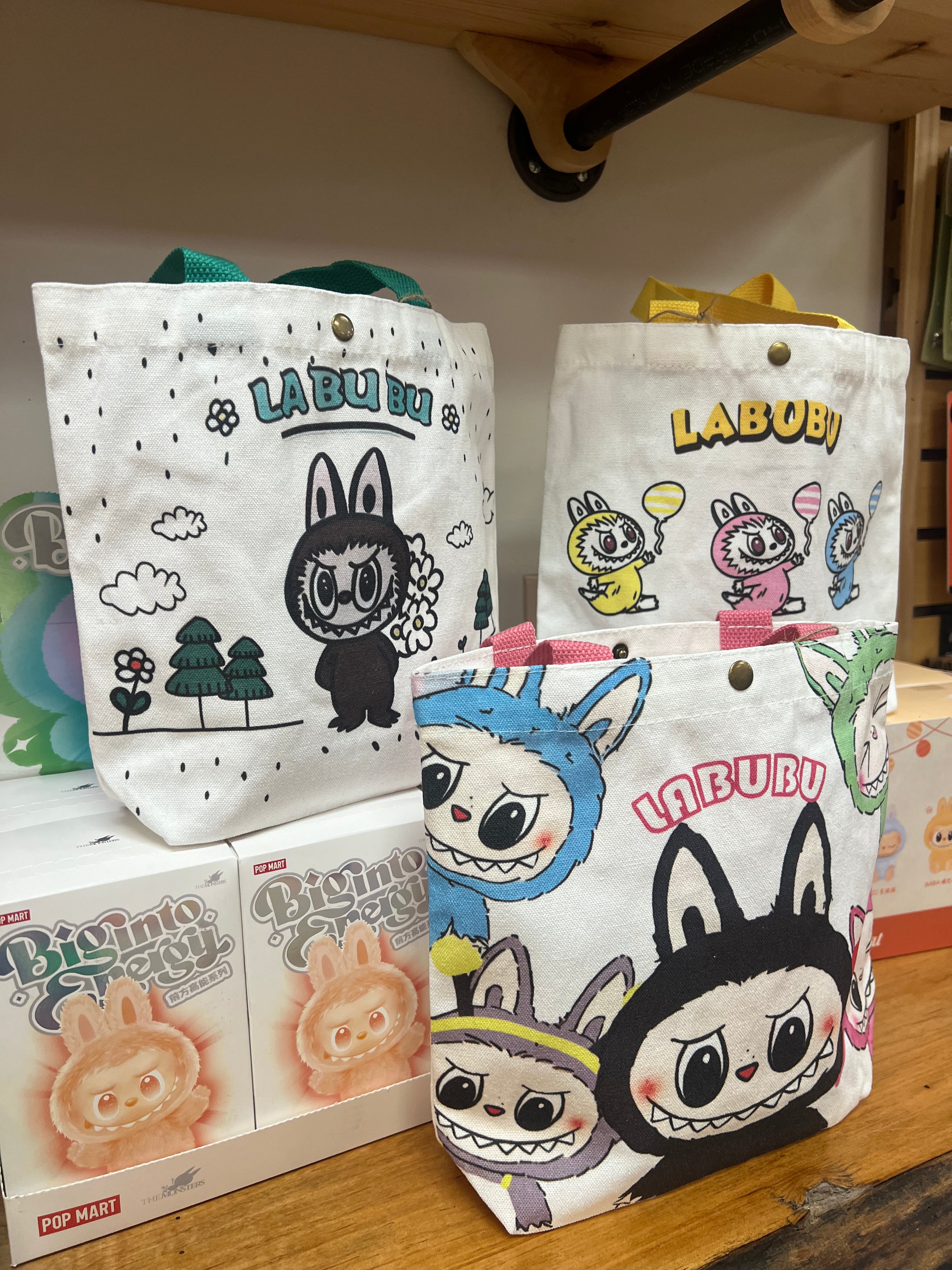 LABUBU CANVAS MINI TOTE BAG