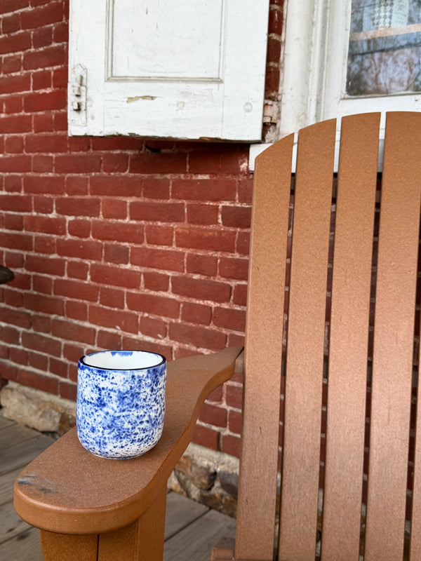 BLUE SPECKLED TUMBLER AR
