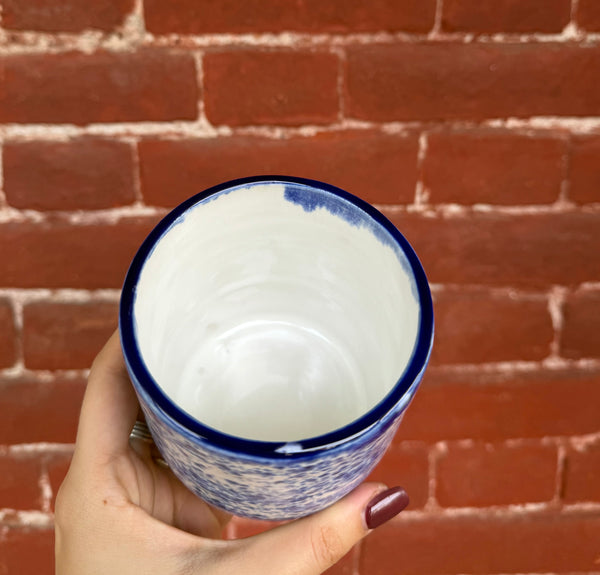 BLUE SPECKLED TUMBLER AR