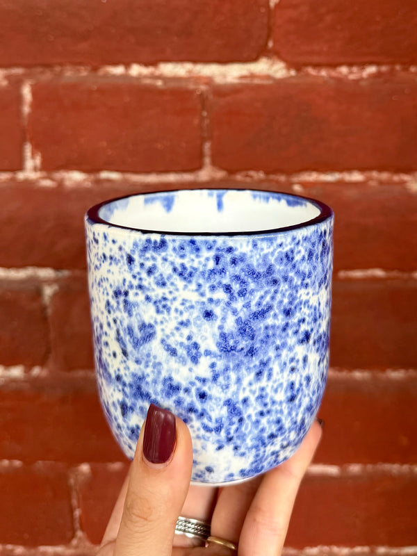 BLUE SPECKLED TUMBLER AR