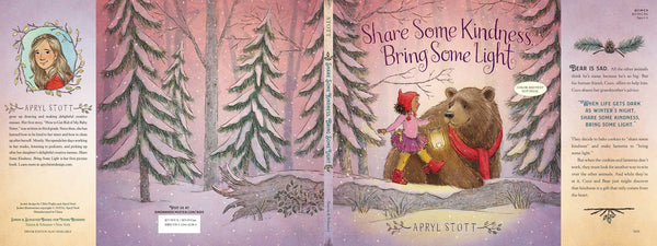 SHARE SOME KINDNESS, BRING SOME LIGHT HARDCOVER BOOK