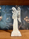 PRAYING ANGEL DISTRESSED WHITE