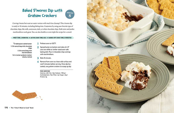 "I DON'T WANT TO COOK" BOOK BY ALYSSA BRANTLEY: HARDCOVER: 208 PAGES / ENGLISH