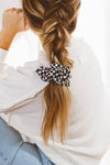 CHECKERBOARD OVERSIZED SCRUNCHIE