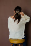 HOUNDSTOOTH OVERSIZED SCRUNCHIE