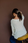 HOUNDSTOOTH OVERSIZED SCRUNCHIE