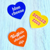 BUFFALO CHICKEN DIP HEART STICKER // RESTAURANT FOODIE GIFTS