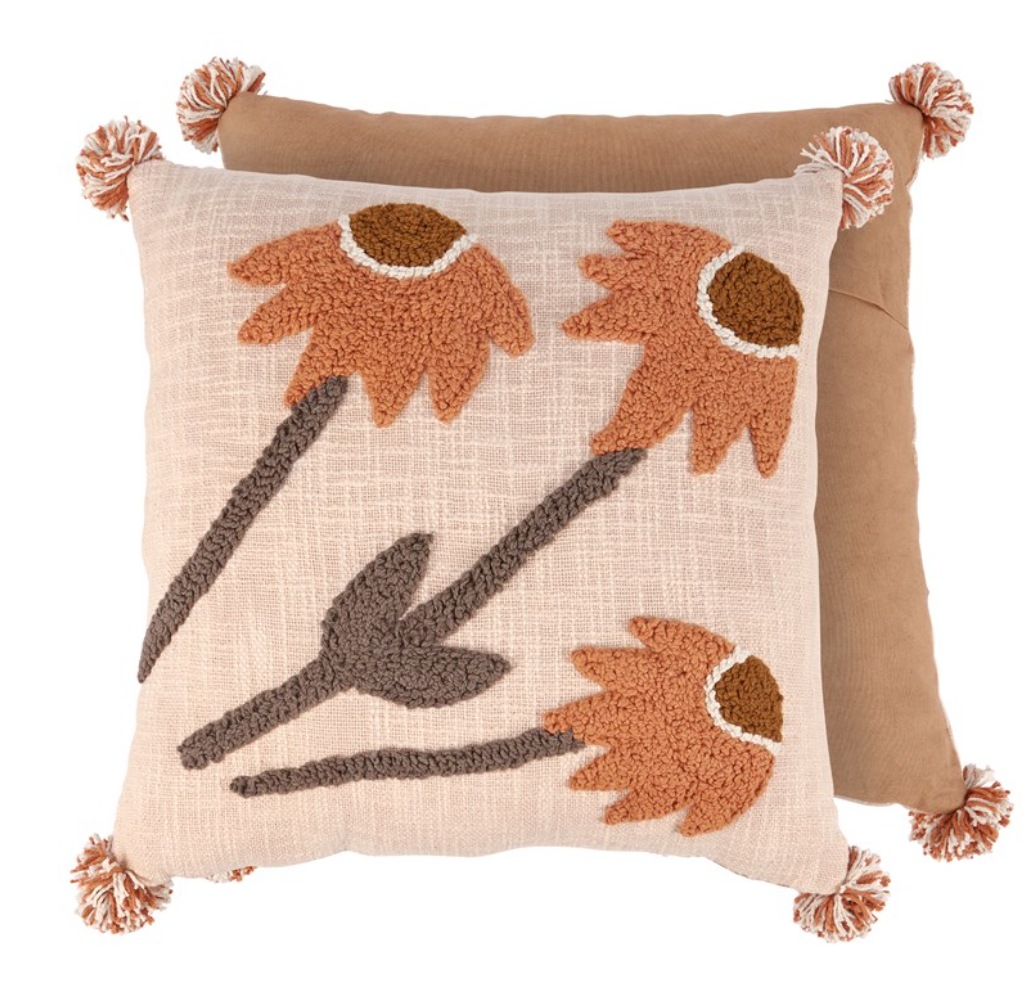 BLACK-EYED SUSAN PILLOW