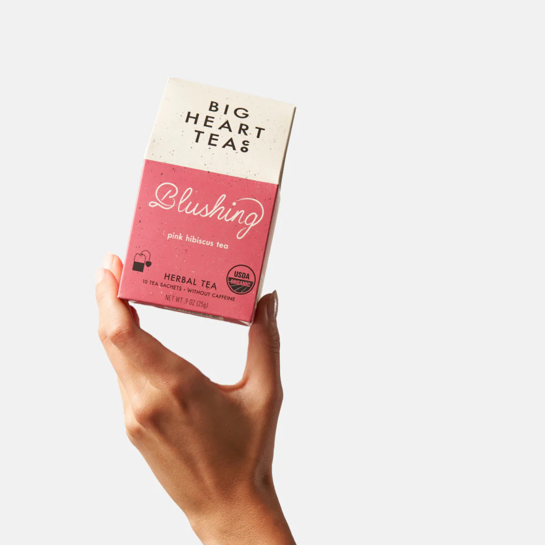 BLUSHING TEA BAGS