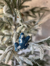BUTTERFLY/DOVE ORNAMENT, GLASS BEADS, 3.5"