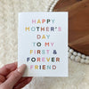 "TO MY FOREVER FRIEND" MOTHER'S DAY CARD
