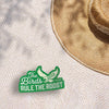 THE BIRDS RULE THE ROOST STICKER