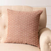 PILLOW - BROWN WITH KANTHA STITCH