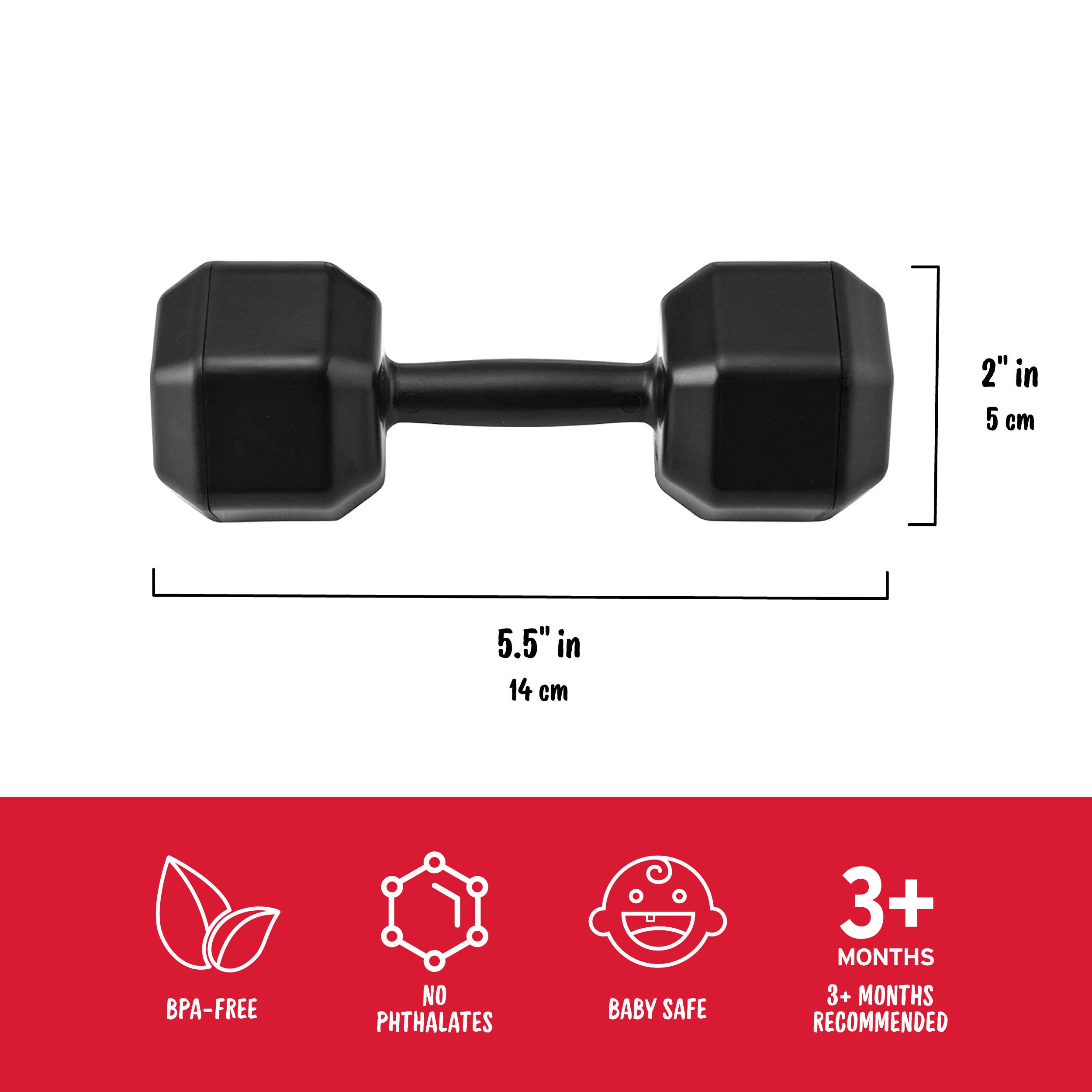 BUFF BABY - DUMBBELL RATTLE
