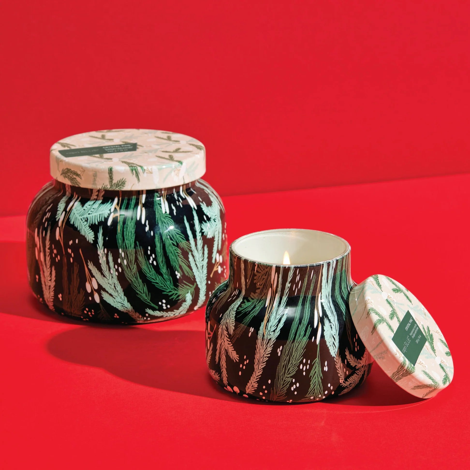 HOLIDAY PATTERN PLAY - CRYSTAL PINE PETITE JAR, 8 oz