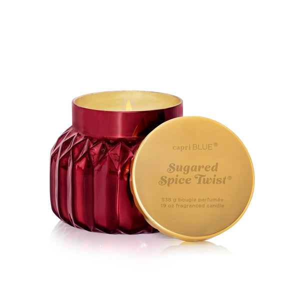 ROYAL GEM - SUGARED SPICE TWIST SIGNATURE JAR, 19 OZ