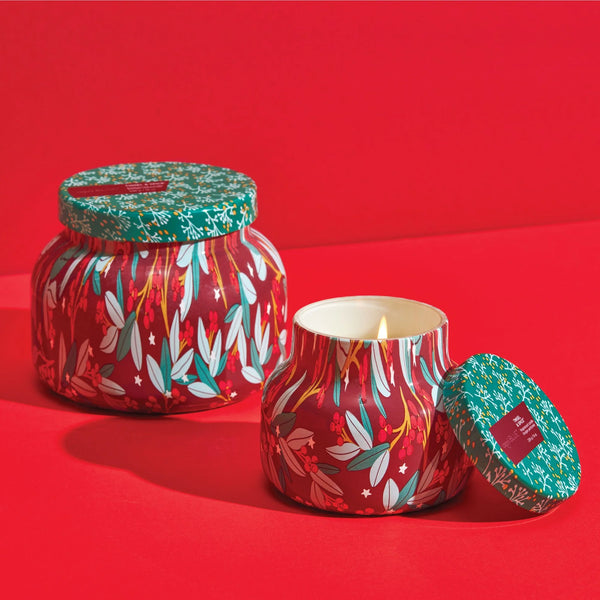HOLIDAY PATTERN PLAY - TINSEL & SPICE PETITE JAR, 8 oz