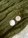 ABALONE SHELL CIRCLE HUGGIES CBK