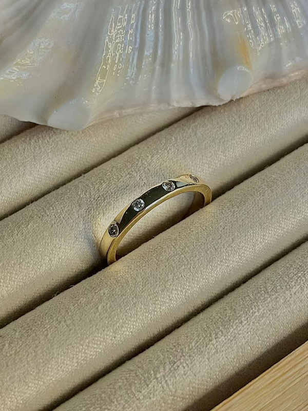 18K GOLD PLATED RING CBK