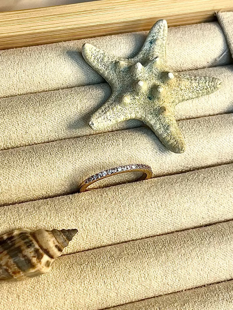 18K GOLD PLATED RING CBK