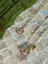 HALF CLAM SHELL W/ PEARL NECKLACE CBK