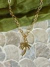PALM TREE NECKLACE CBK