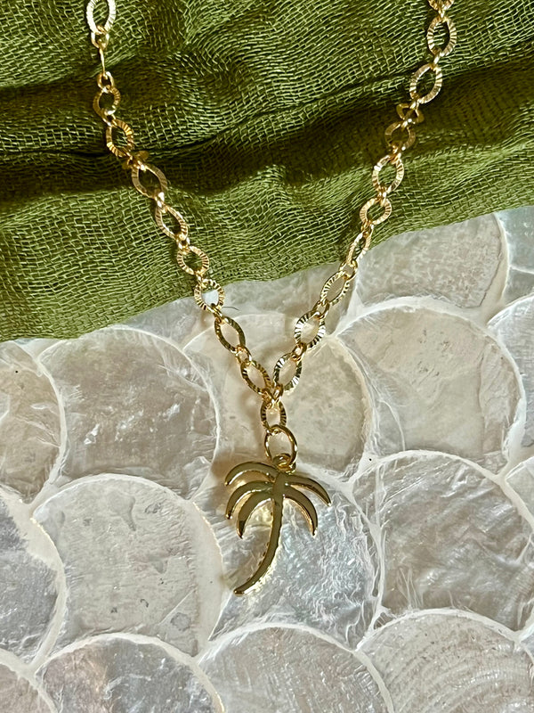 PALM TREE NECKLACE CBK