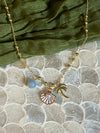 SEA THEAMED CHARM NECKLACE CBK