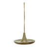 Stoneware Bird Feeder w/ Jute Hanger (Each One Will Vary)