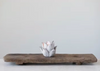 HANDMADE TERRACOTTA FLOWER TEALIGHT HOLDER