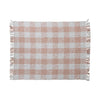 Hand-Woven Cotton Throw w/ Fringe