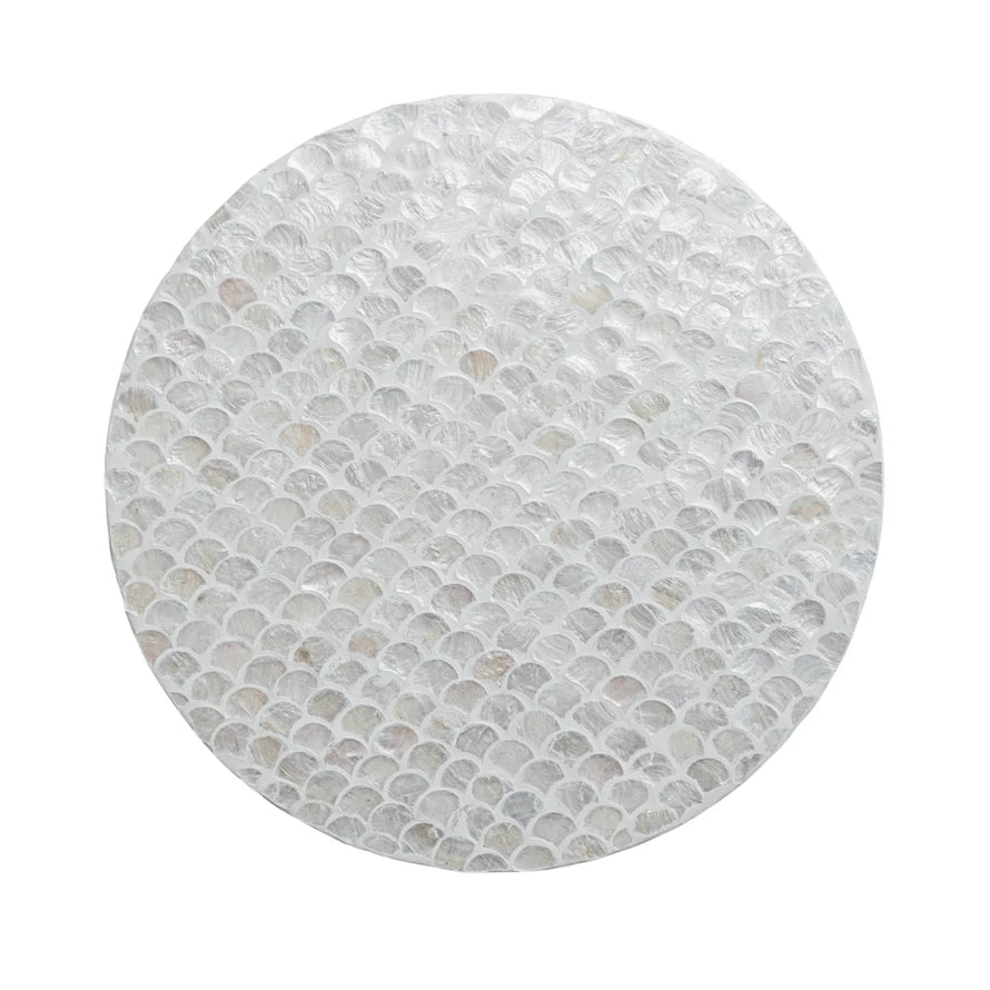 MERMAID TILE PEARLIZED LAZY SUSAN