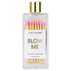 BLOW ME MATCHES - GLASS BOTTLE MATCHSTICKS PINK