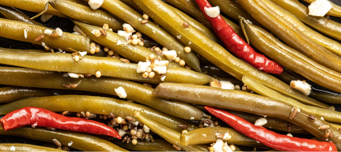 SPICY DILLY BEANS