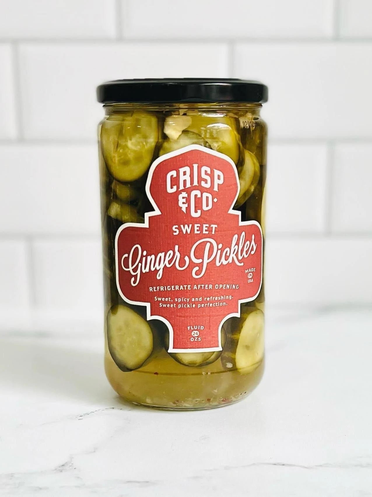 SWEET GINGER PICKLES