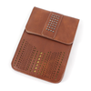 SMALL CROSSBODY BAG BROWN STAMPED