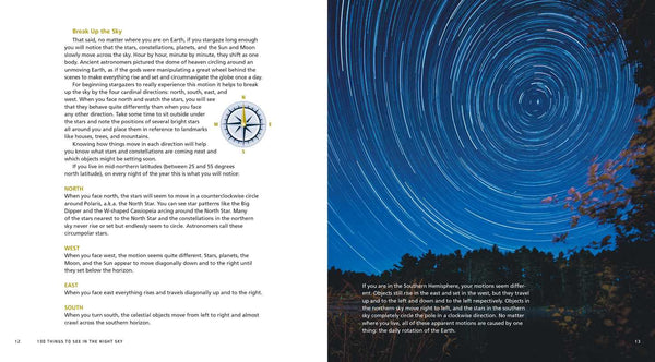100 THINGS TO SEE IN THE NIGHT SKY, EXPANDED EDITION BY DEAN REGAS: HARDCOVER; 256 PAGES / ENGLISH