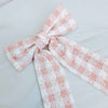 DAISY PICNIC GINGHAM BOW HAIR CLIP