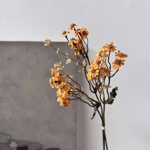 13" TALL FAUX DRIED DAISIES BUNCH